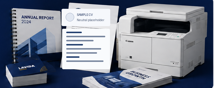 Professional printing and document services